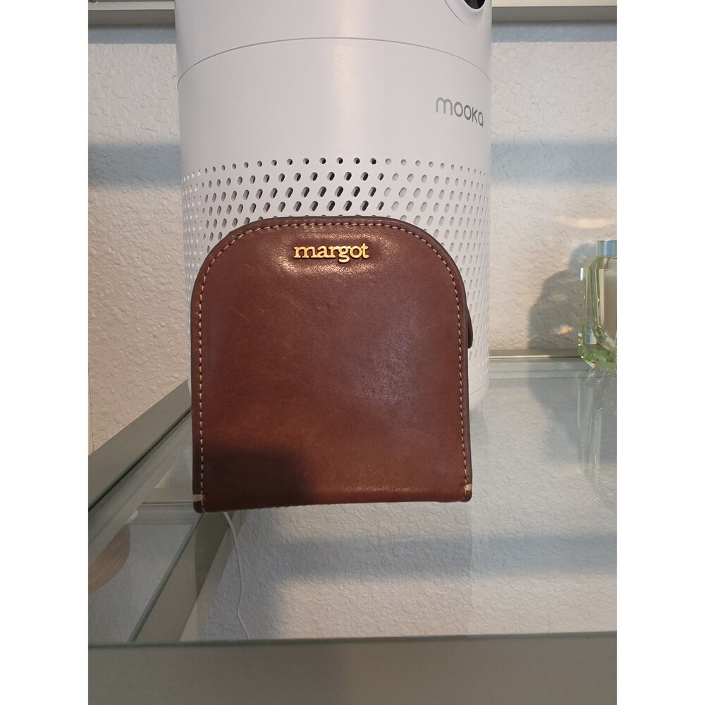 Brown Margot Leather Coin Purse Wallet